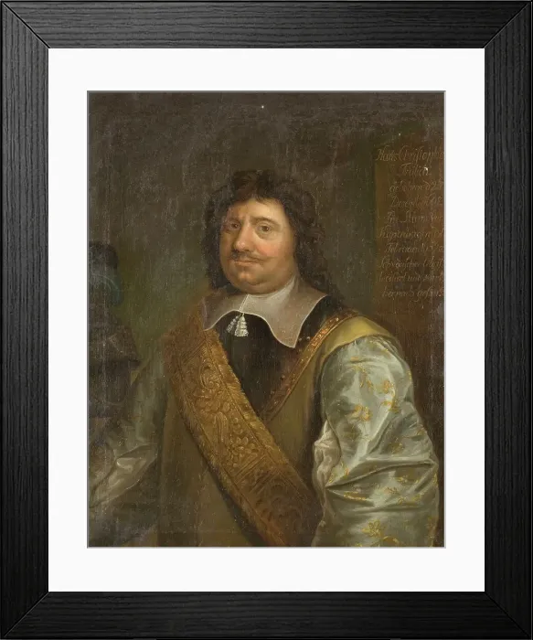 Framed Print : Frölich Hans Christoffer, 1602-58, c17th century. Creator: Anon Framed Print : Frölich Hans Christoffer, 1602-58, c17th century. Creator: Anon