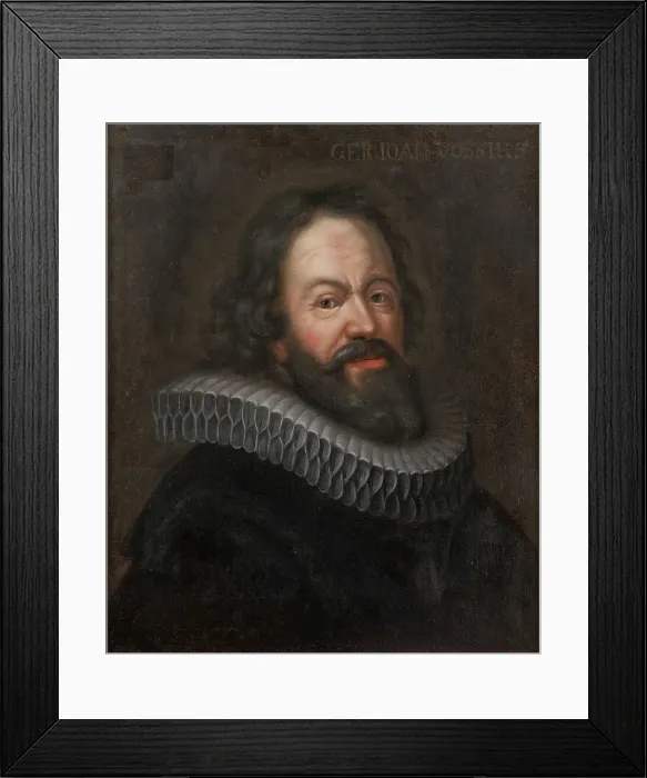 Framed Print : Gerhard Johan Vossius, 1577-1649, c17th century. Creator: Anon Framed Print : Gerhard Johan Vossius, 1577-1649, c17th century. Creator: Anon