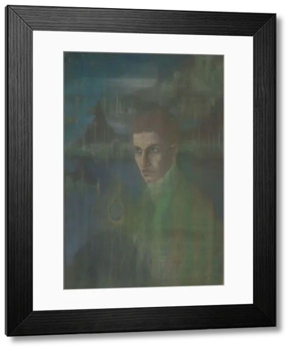 Framed Print : Henri van Booven as a young priest (Van Booven's priest picture), 1900-1901. Creator: Cristophe Karel Henri de Nerée tot Babberich Framed Print : Henri van Booven as a young priest (Van Booven's priest picture), 1900-1901. Creator: Cristophe Karel Henri de Nerée tot Babberich