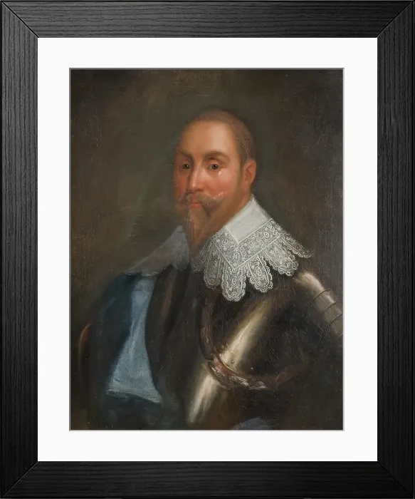 Framed Print : Gustav II Adolf, 1594-1632, King of Sweden, c17th century. Creator: Anon Framed Print : Gustav II Adolf, 1594-1632, King of Sweden, c17th century. Creator: Anon