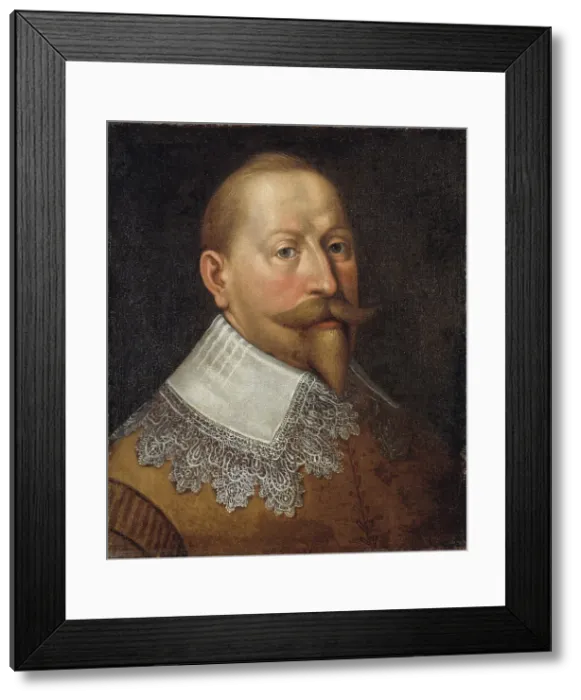 Framed Print : Gustav II Adolf, 1594-1632, King of Sweden, c17th century. Creator: Anon Framed Print : Gustav II Adolf, 1594-1632, King of Sweden, c17th century. Creator: Anon