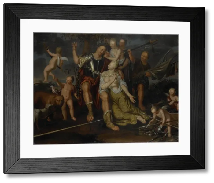 Framed Print : Allegory of Peace, 1700-1725. Creator: van Kessel Framed Print : Allegory of Peace, 1700-1725. Creator: van Kessel