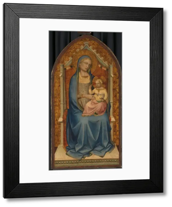 Framed Print : Virgin and Child, 1381-1410. Creator: School of Lorenzo Monaco Framed Print : Virgin and Child, 1381-1410. Creator: School of Lorenzo Monaco