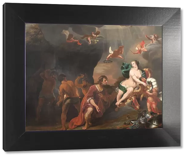 Aeneas Receiving a New Set of Armour from Venus, 1660-1663. Creator: Ferdinand Bol