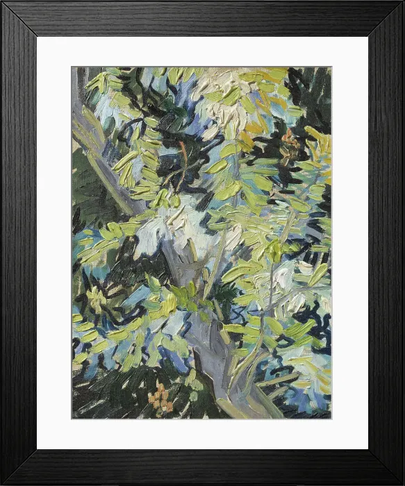 Framed Print : Acacia in Flowers. Creator: Vincent van Gogh Framed Print : Acacia in Flowers. Creator: Vincent van Gogh