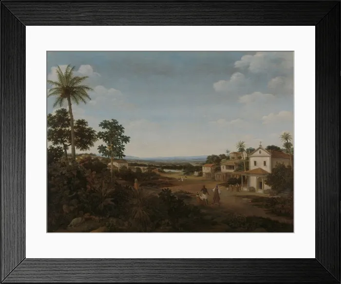 Framed Print : Landscape in Brazil, c.1665-c.1669. Creator: Frans Post Framed Print : Landscape in Brazil, c.1665-c.1669. Creator: Frans Post