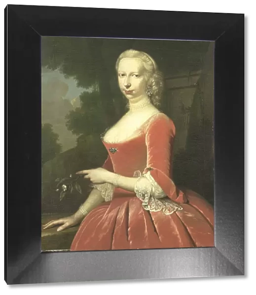 Portrait of a Woman, 1748. Creator: Frans van der Mijn