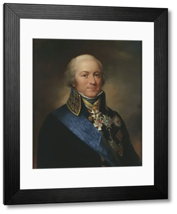 Framed Print : Karl Johan Adlercreutz, 1757-1815, 1846. Creator: Carl Wilhelm Nordgren Framed Print : Karl Johan Adlercreutz, 1757-1815, 1846. Creator: Carl Wilhelm Nordgren