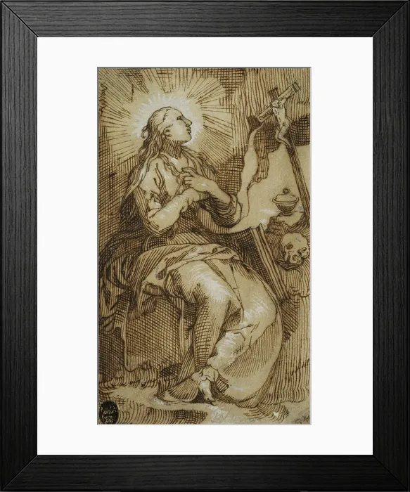 Framed Print : Magdalena. Creator: Unknown Framed Print : Magdalena. Creator: Unknown