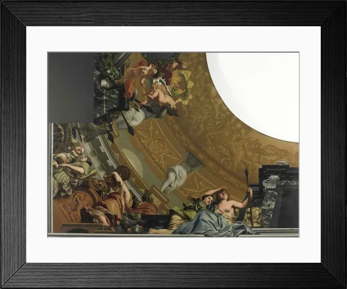 Framed Print : Ceiling painting of mythological figures, c.1676-c.1682. Creator: Gerard de Lairesse Framed Print : Ceiling painting of mythological figures, c.1676-c.1682. Creator: Gerard de Lairesse