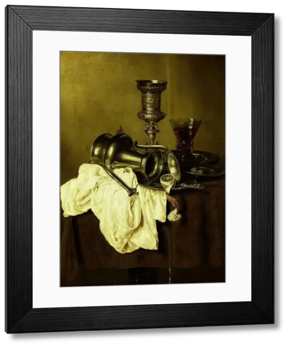 Framed Print : Still Life, 1642. Creator: Gerrit Willemsz. Heda Framed Print : Still Life, 1642. Creator: Gerrit Willemsz. Heda
