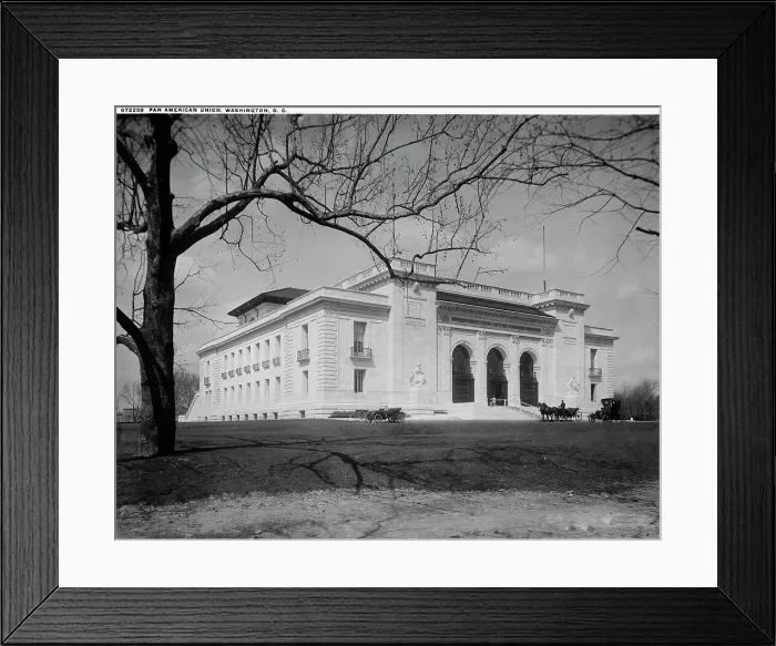 Framed Print : Pan American Union, Washington, D.C. between 1910 and 1920. Creator: Unknown Framed Print : Pan American Union, Washington, D.C. between 1910 and 1920. Creator: Unknown