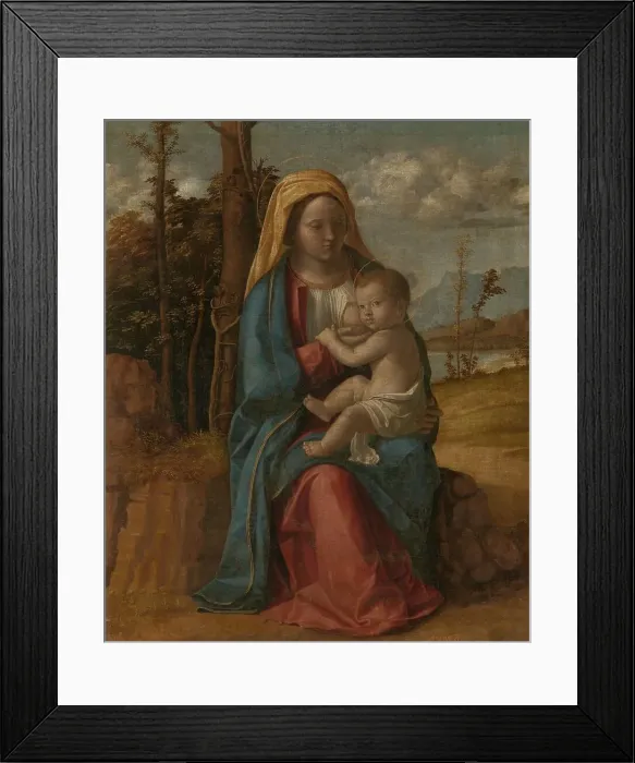 Framed Print : Madonna and Child, 1512-1517. Creator: Giovanni Battista Cima da Conegliano Framed Print : Madonna and Child, 1512-1517. Creator: Giovanni Battista Cima da Conegliano