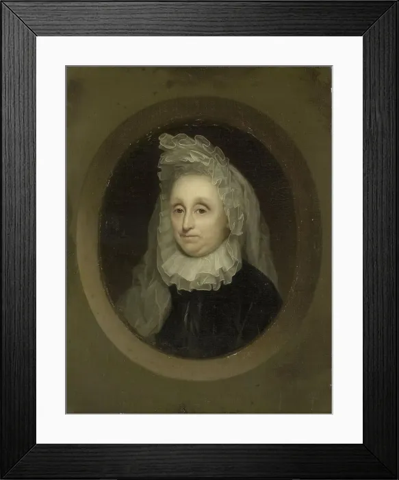 Framed Print : Portrait of Josnia Parduyn (1642-1718), second wife of Aernout van Citters, 1705. Creator: Godfried Schalcken Framed Print : Portrait of Josnia Parduyn (1642-1718), second wife of Aernout van Citters, 1705. Creator: Godfried Schalcken