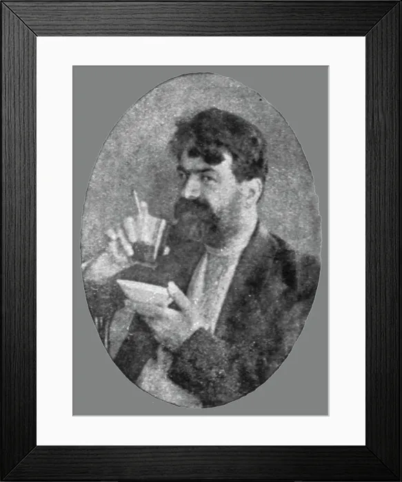 Framed Print : La fin tragique des Romanof; Yourovsky, l'assassin du tsar et de son fils, 1918. Creator: Unknown Framed Print : La fin tragique des Romanof; Yourovsky, l'assassin du tsar et de son fils, 1918. Creator: Unknown