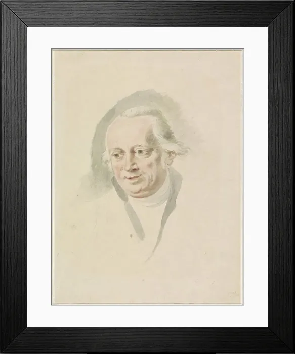 Framed Print : Portrait of Adriaan de Lelie, 1765-1820. Creator: Anon Framed Print : Portrait of Adriaan de Lelie, 1765-1820. Creator: Anon