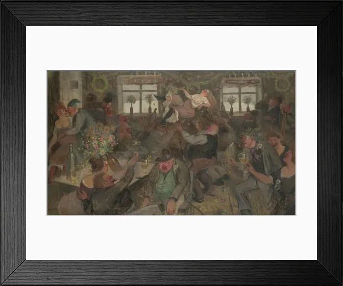 Framed Print : Apotheosis, 1906. Creator: Ivar Arosenius Framed Print : Apotheosis, 1906. Creator: Ivar Arosenius