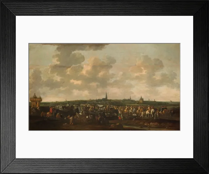 Framed Print : Departure of Spanish Occupation Troops from Breda, October 10, 1637, 1647-1683. Creator: Hendrick de Meijer Framed Print : Departure of Spanish Occupation Troops from Breda, October 10, 1637, 1647-1683. Creator: Hendrick de Meijer
