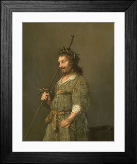 Framed Print : Portrait of a Man Dressed as a Shepherd, c.1630-c.1645. Creator: Hendrik Gerritsz Pot Framed Print : Portrait of a Man Dressed as a Shepherd, c.1630-c.1645. Creator: Hendrik Gerritsz Pot