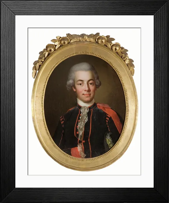Framed Print : Gustav Adolf Reuterholm, 1756-1813, 1782. Creator: Jakob Bjorck Framed Print : Gustav Adolf Reuterholm, 1756-1813, 1782. Creator: Jakob Bjorck