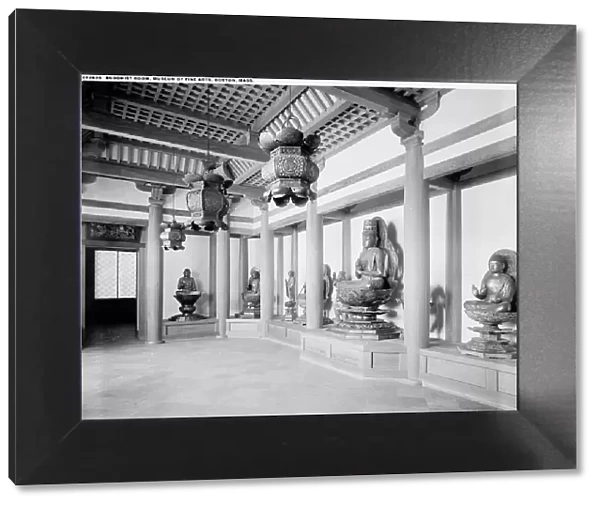 Buddhist Room, Museum of Fine Arts, Boston, Mass. between 1909 and 1920. Creator: Unknown