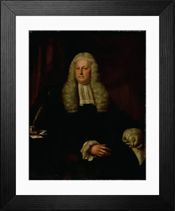 Framed Print : Portrait of Harmen Hendrik van de Poll, Burgomaster of Amsterdam, 1749. Creator: Hendrik Pothoven Framed Print : Portrait of Harmen Hendrik van de Poll, Burgomaster of Amsterdam, 1749. Creator: Hendrik Pothoven