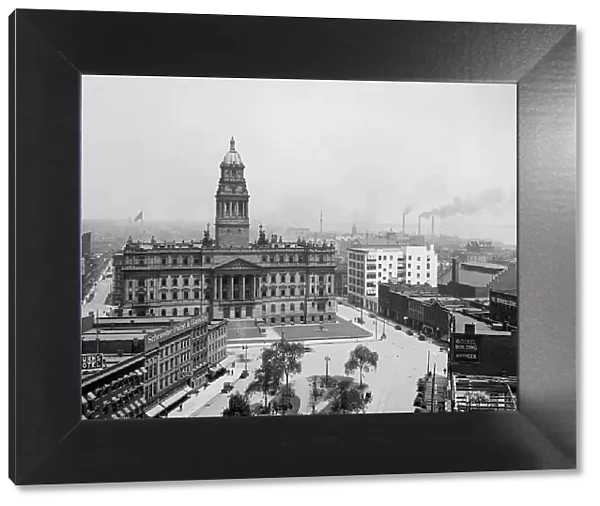 Wayne County Building, Detroit, Mich. between 1902 and 1920. Creator: Unknown
