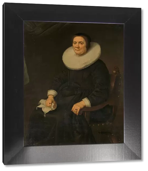Portrait of a woman, 1651. Creator: Hercules Sanders