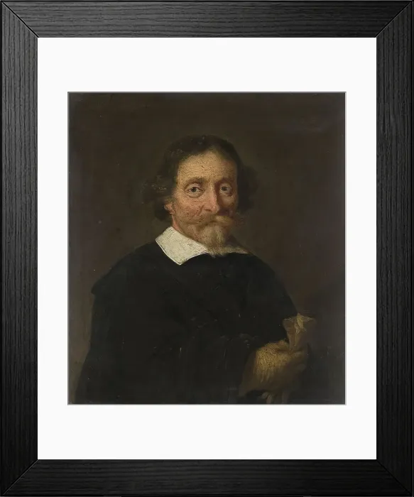 Framed Print : Portrait of a Man, 1650. Creator: Herman Mijnerts Doncker Framed Print : Portrait of a Man, 1650. Creator: Herman Mijnerts Doncker