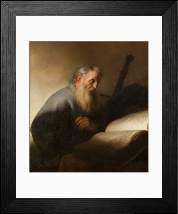 Framed Print : Apostle Paul, 1627. Creator: Jan Lievens Framed Print : Apostle Paul, 1627. Creator: Jan Lievens