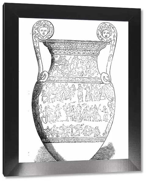 The Darius Vase, found at Canosa, 1857. Creator: Unknown