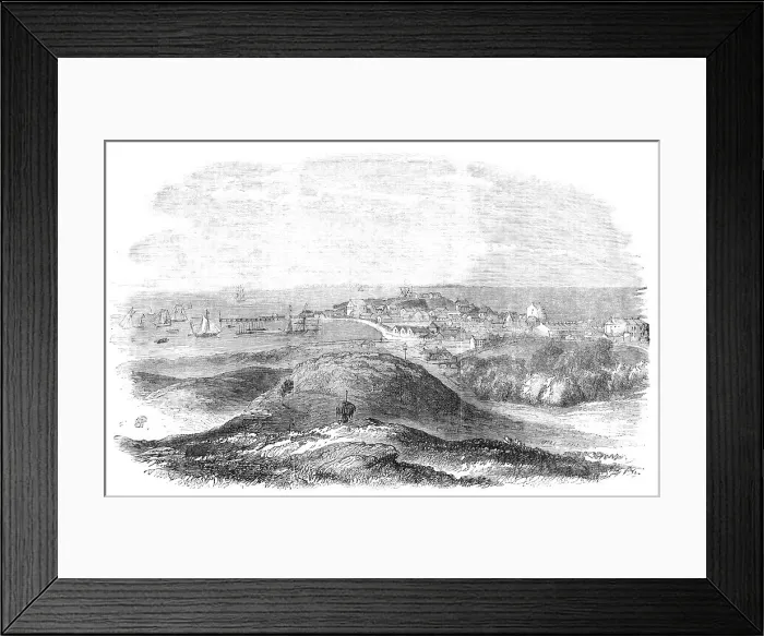 Framed Print : Fremantle in Western Australia: Rottnest Island, the Proposed New Convict Establishment... 1857. Creator: Unknown Framed Print : Fremantle in Western Australia: Rottnest Island, the Proposed New Convict Establishment... 1857. Creator: Unknown