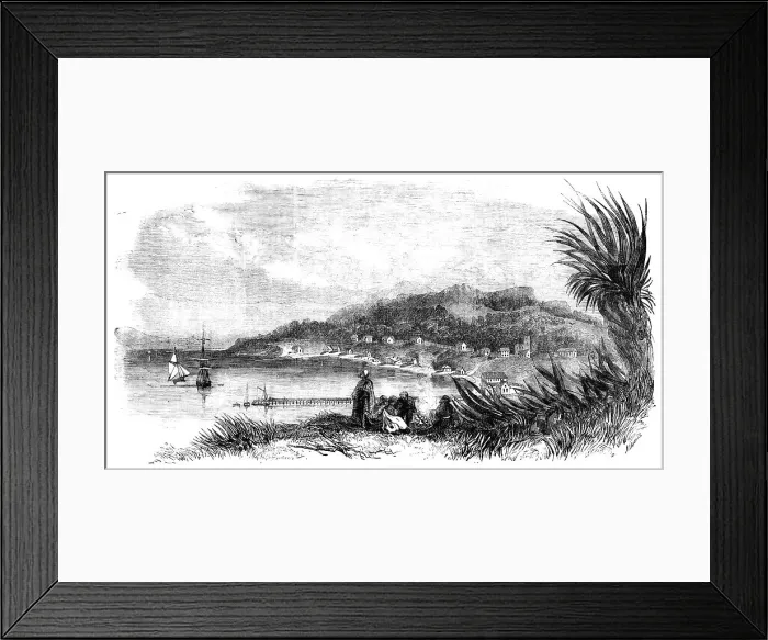 Framed Print : King George's Sound, 1857. Creator: Unknown Framed Print : King George's Sound, 1857. Creator: Unknown
