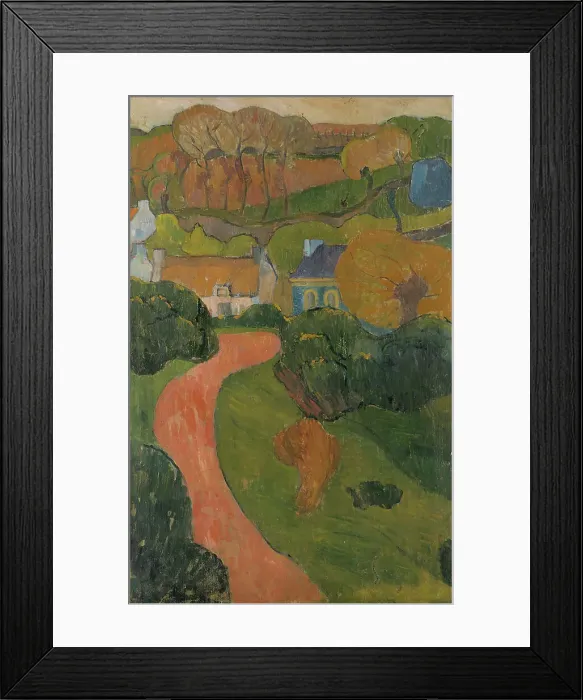 Framed Print : Decorative Landscape II, 1891. Creator: Jan Verkade Framed Print : Decorative Landscape II, 1891. Creator: Jan Verkade