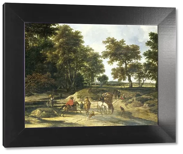 The ford, 1650-1682. Creator: Jacob van Ruisdael