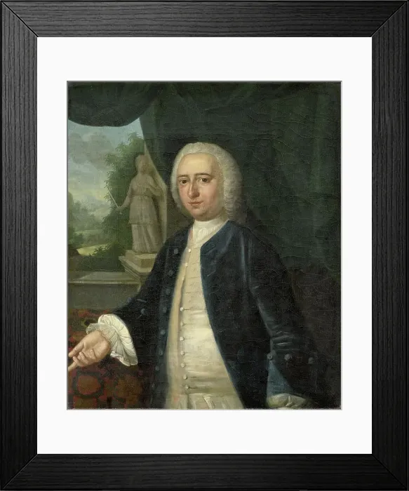 Framed Print : Portrait of Johan Willem Parker, Lord of Saamslag, Geersdijk, Wissekerke, Cats and Soelekerke, Burgo Creator: Jacob Jan Nachenius Framed Print : Portrait of Johan Willem Parker, Lord of Saamslag, Geersdijk, Wissekerke, Cats and Soelekerke, Burgo Creator: Jacob Jan Nachenius