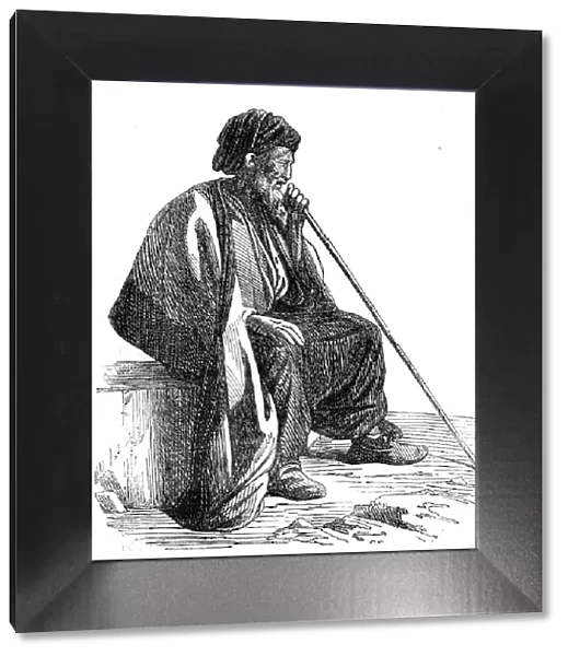 The Desert Route - Christian of Nazareth, 1857. Creator: Unknown