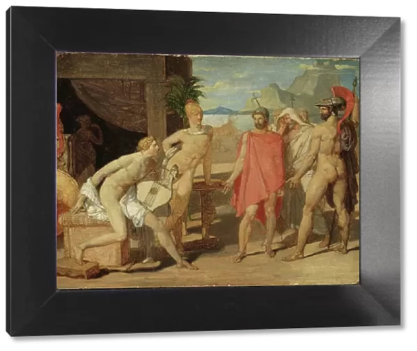 Achilles Receiving in his Tent the Envoys of Agamemnon, 1801. Creator: Jean-Auguste-Dominique Ingres