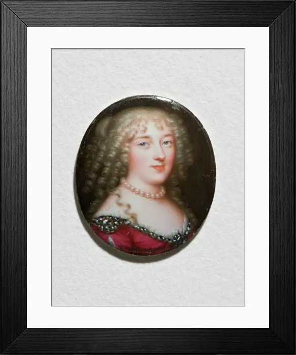 Framed Print : Francoise Athénaïs de Rochechouart, Marchioness of Montespan, 17th century. Creator: Jean Petitot Framed Print : Francoise Athénaïs de Rochechouart, Marchioness of Montespan, 17th century. Creator: Jean Petitot