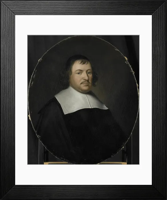 Framed Print : Portrait of Cornelis van den Bergh, Director of the Rotterdam Chamber of the Dutch East India Compan Creator: Pieter van der Werff Framed Print : Portrait of Cornelis van den Bergh, Director of the Rotterdam Chamber of the Dutch East India Compan Creator: Pieter van der Werff