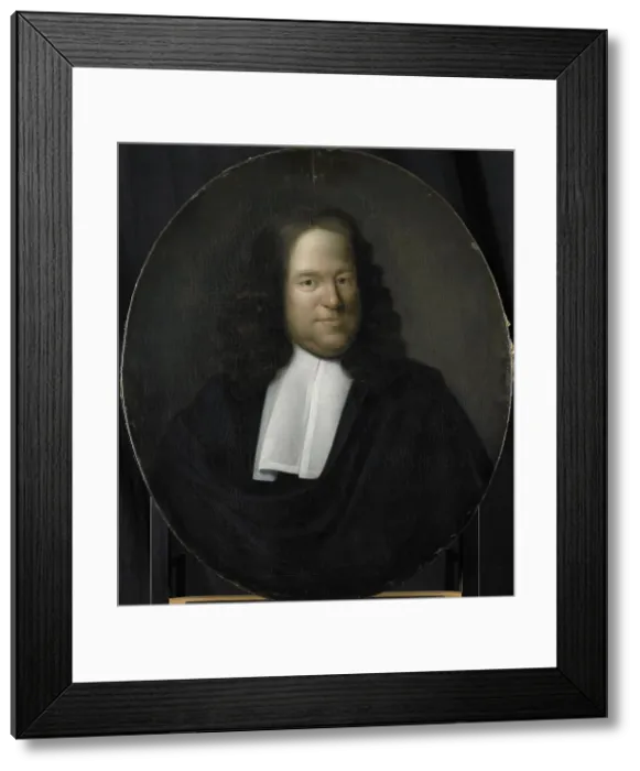 Framed Print : Portrait of Johan Kieviet, Director of the Rotterdam Chamber of the Dutch East India Company, electe Creator: Pieter van der Werff