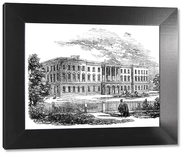 St. Ann's Royal Asylum, Brixton, 1857. Creator: Unknown