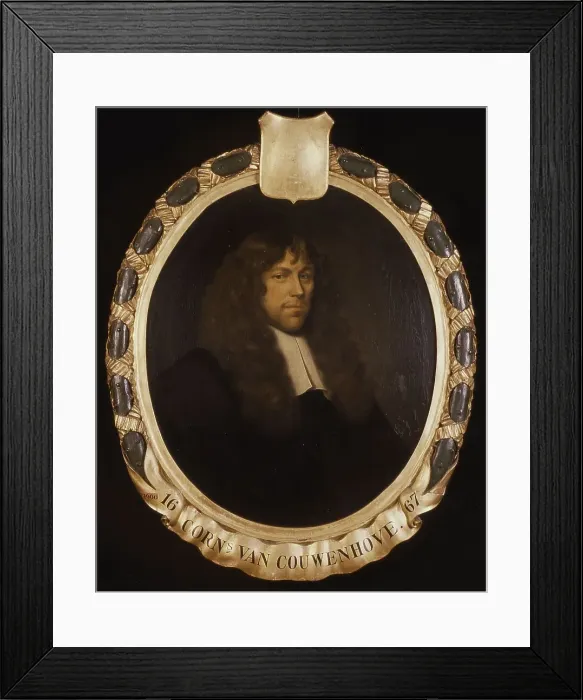 Framed Print : Portrait of Cornelis van Couwenhove, Director of the Rotterdam Chamber of the Dutch East India Compa Creator: Pieter van der Werff Framed Print : Portrait of Cornelis van Couwenhove, Director of the Rotterdam Chamber of the Dutch East India Compa Creator: Pieter van der Werff