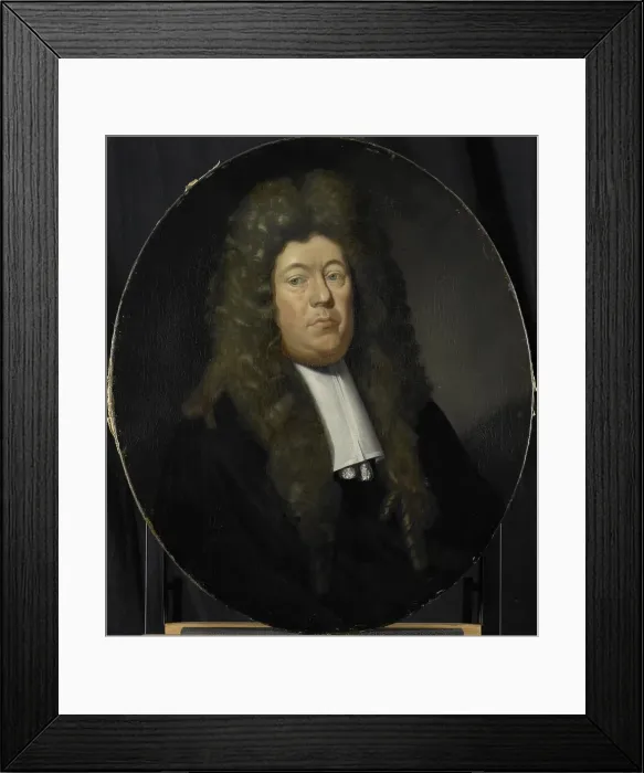 Framed Print : Portrait of Adriaen Paets, Director of the Rotterdam Chamber of the Dutch East India Company, electe Creator: Pieter van der Werff Framed Print : Portrait of Adriaen Paets, Director of the Rotterdam Chamber of the Dutch East India Company, electe Creator: Pieter van der Werff