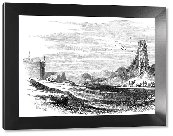 Ruins of Brahmunabad, in Sind, 1857. Creator: Unknown
