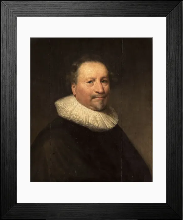 Framed Print : Portrait of a Man, possibly Jan Doublet (1580-1650), 1634. Creator: Jan Anthonisz van Ravesteyn Framed Print : Portrait of a Man, possibly Jan Doublet (1580-1650), 1634. Creator: Jan Anthonisz van Ravesteyn