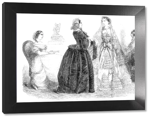 Fashions for March, 1857. Creator: Unknown