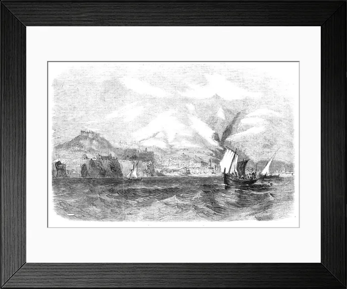 Framed Print : Funchal, Madeira, 1857. Creator: Unknown Framed Print : Funchal, Madeira, 1857. Creator: Unknown