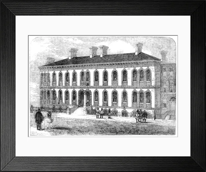 Framed Print : The Strangers Home, West India Dock Road, Limehouse, 1857. Creator: Unknown. The Strangers Home, West India Dock Road, Limehouse, 1857. Creator: Unknown Framed Print : The Strangers Home, West India Dock Road, Limehouse, 1857. Creator: Unknown. The Strangers Home, West India Dock Road, Limehouse, 1857. Creator: Unknown