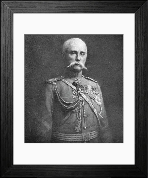 Framed Print : L'offensive russe; Le general Letchitsky, 1916 (1924) Creator: Unknown Framed Print : L'offensive russe; Le general Letchitsky, 1916 (1924) Creator: Unknown